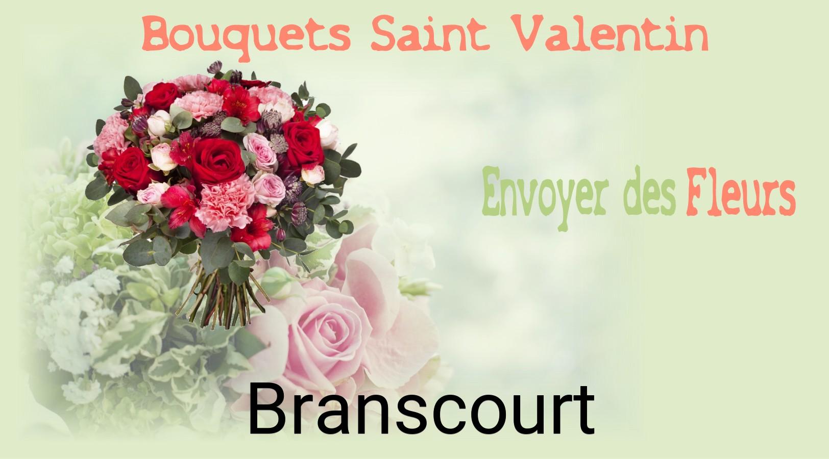 Roses de Saint-Valentin livrées à Branscourt